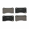 Tec Front Ceramic Disc Brake Pads For 2017-2022 Tesla 3 With Gray Painted Calipers TEC-2195